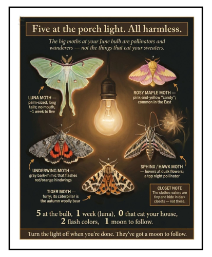 five at the porch light