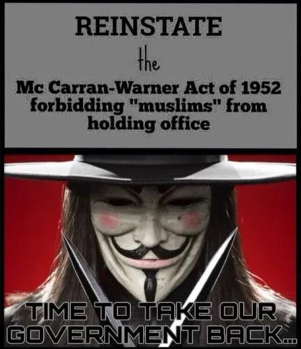 RE-INSTATE THE MC CARRAN ACT