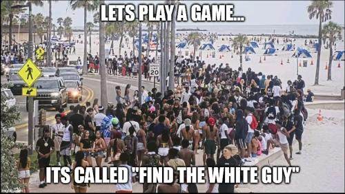 nig find the white guy