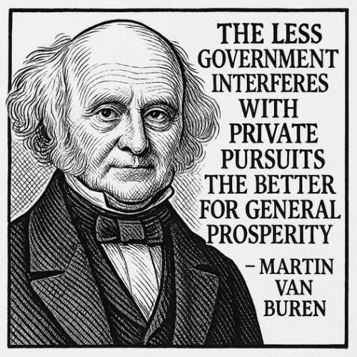 martin van buren less govt interference