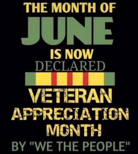 JUNE MILITARY AWARENESS MONTH