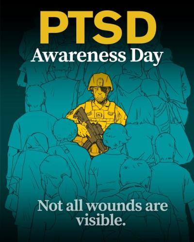 PTSD awareness June 27th