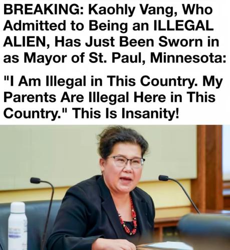 In a stunning admission during a 2025 floor speech, Kaohly Vang Her declared, “I am illegal in this country