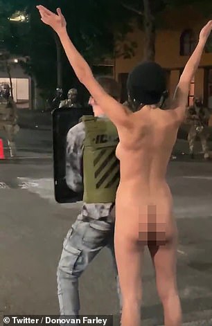 Naked libturd wide open legs 9PM
