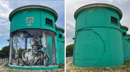 Anamorphosis-mural-on-ancient-Greek-sculpture-of-Poseidon-by-Braga-Last-One-in-Torreilles