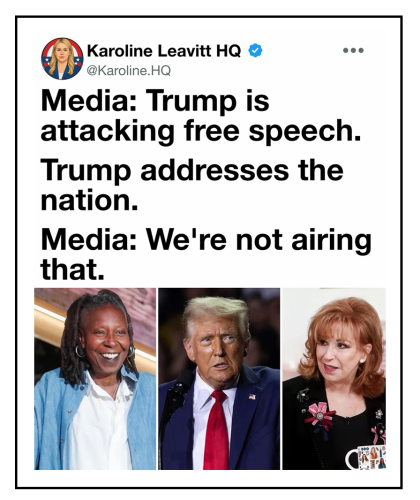 were not airing that