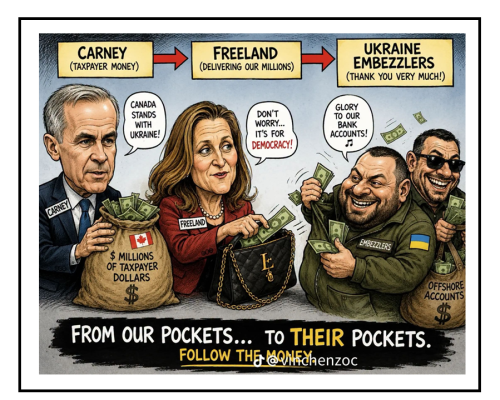 from our pockets