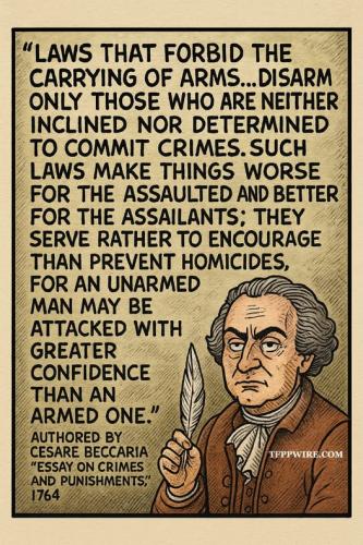 cesare beccaria armed