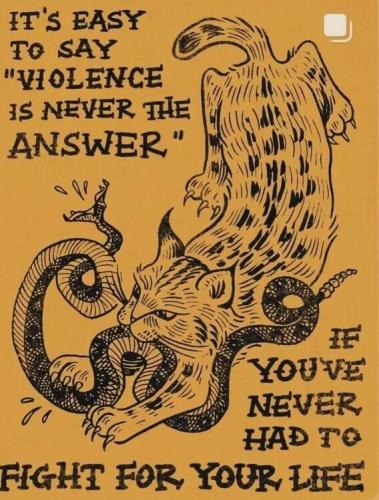 violence-never-answer