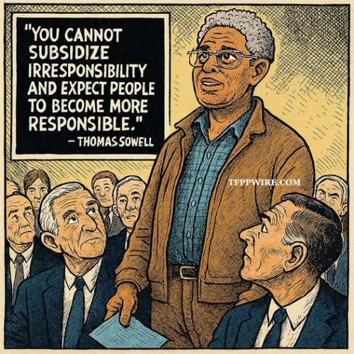 thomas sowell subsidize irresponsibility