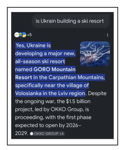 ski resort