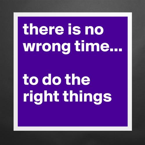 1A-Right Things