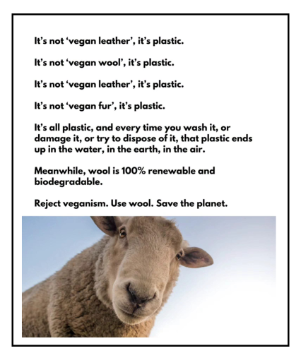 reject veganism
