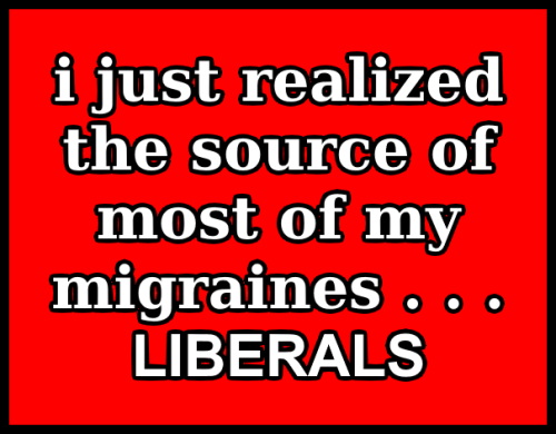migraines and liberals