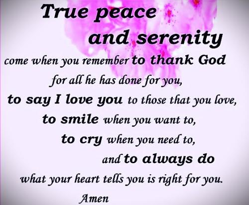 072326 - Peace & Serenity