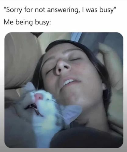 being-busy