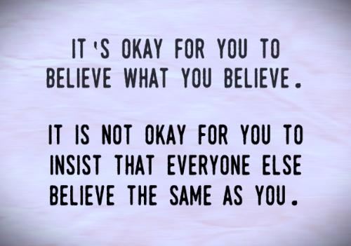 070326 - Okay to believe