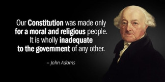 communists don't believe john adams