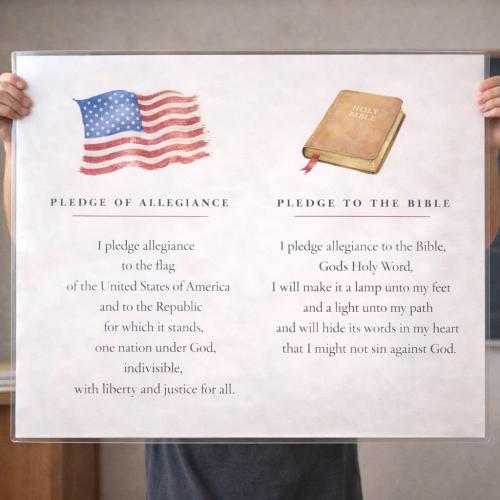 pledge to bible 25