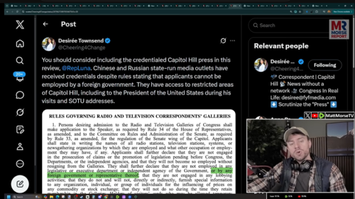 Agents of Foreign Governments - Capital Hill Press - July 18 2026