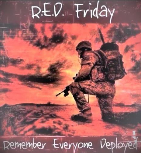 073126 - Kneeling Soldier RED V