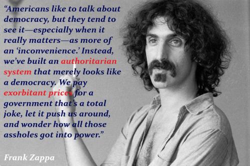 Frank Zappa Government 2026