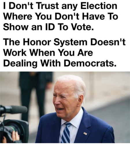 biden democrats and the honor system