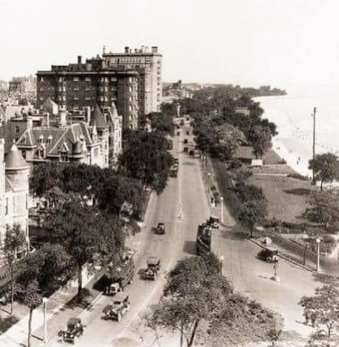 chicago 1924 Lake Shore Drive