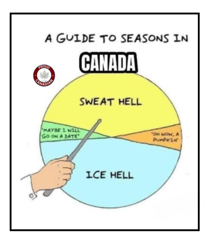 seasons in Canada