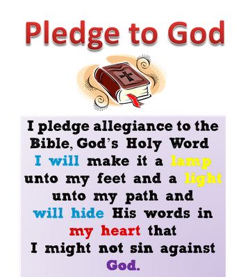 pledge to bible 21