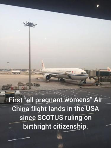 first-pregnant-women-china-flight