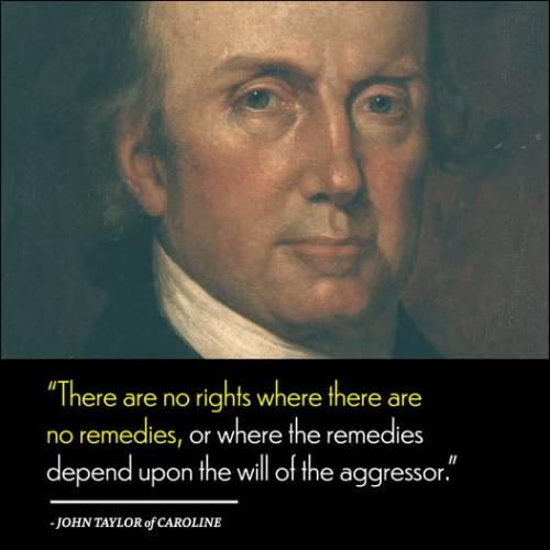john taylor no rights remedies
