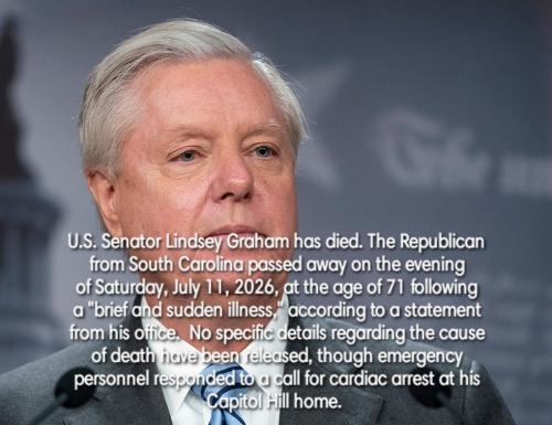 He is dead