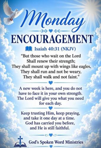 071326 - Monday Encouragement