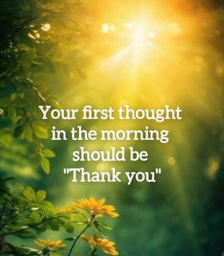 1B-First Thought