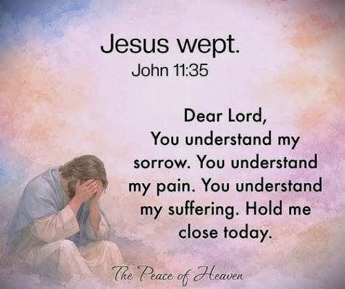 070726 -  Jesus wept; John 11-35