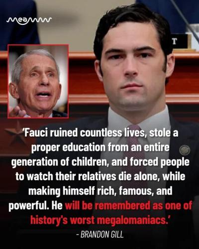 fauci-megalomaniac