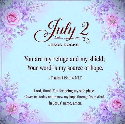 070226 - You are my refuge & shield, Psa 119-114