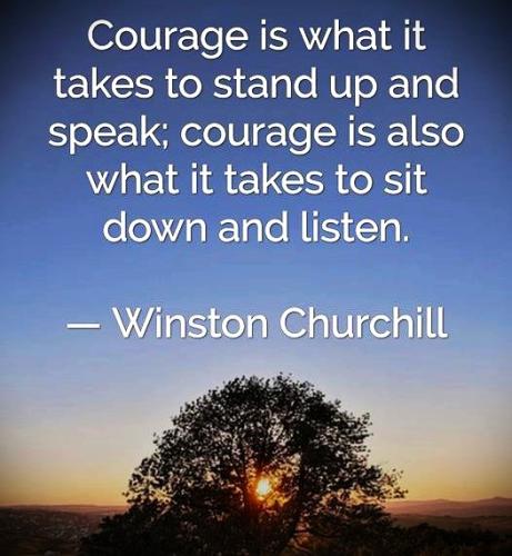 072926 - Courage; Churchill