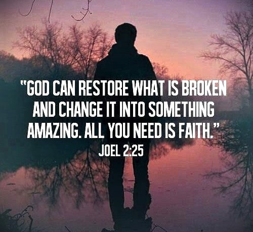 073126 - God can restore Joel 2-25