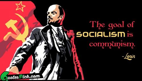 SOCIALISM COMMUNISM  LENIN