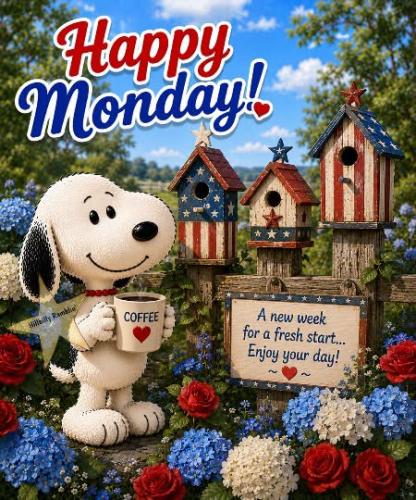 All week monday 4