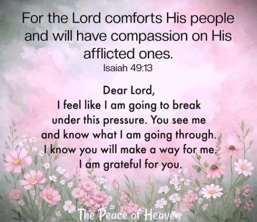071026 - Comforts His people, Isa 49-13