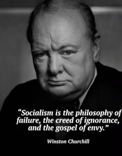 Winston Churchill socialism is