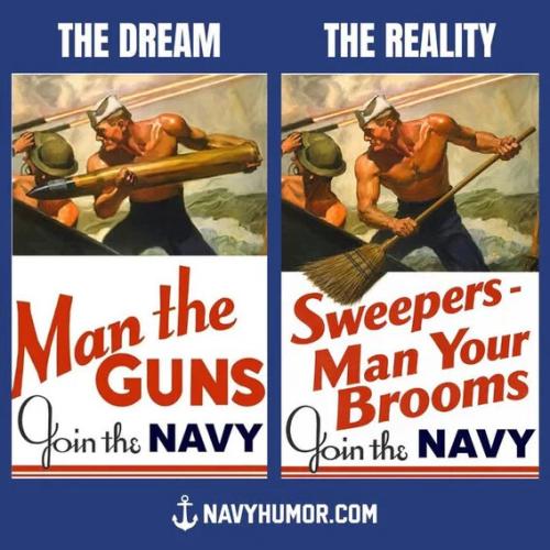 navy dream vs reality