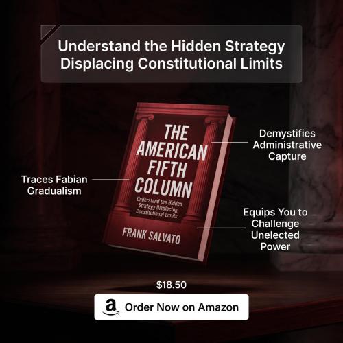 AI image ad for The American Fifth Column