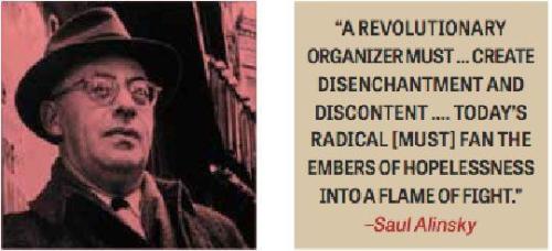 SAUL ALINSKY CHAOS AND