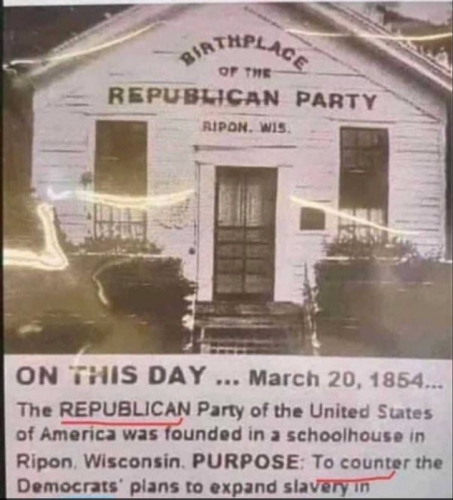 democrat party of slavery