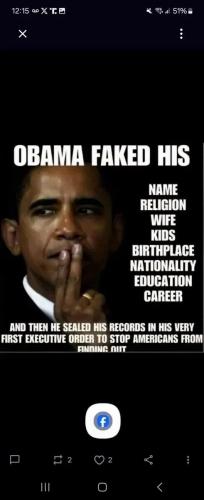 obama faked
