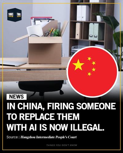 In China